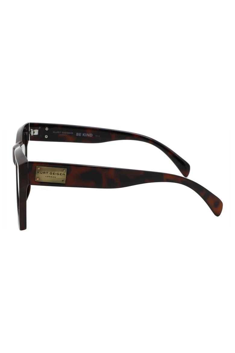 53mm Gradient Square Sunglasses, Alternate, color, CLASSIC HAVANA