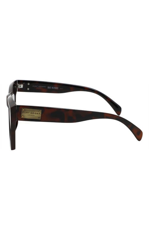 Kurt Geiger London 53mm Gradient Square Sunglasses In Brown