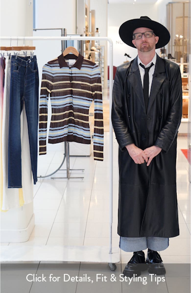 Sue Ellen Stripe Button-Up Top, sales video thumbnail