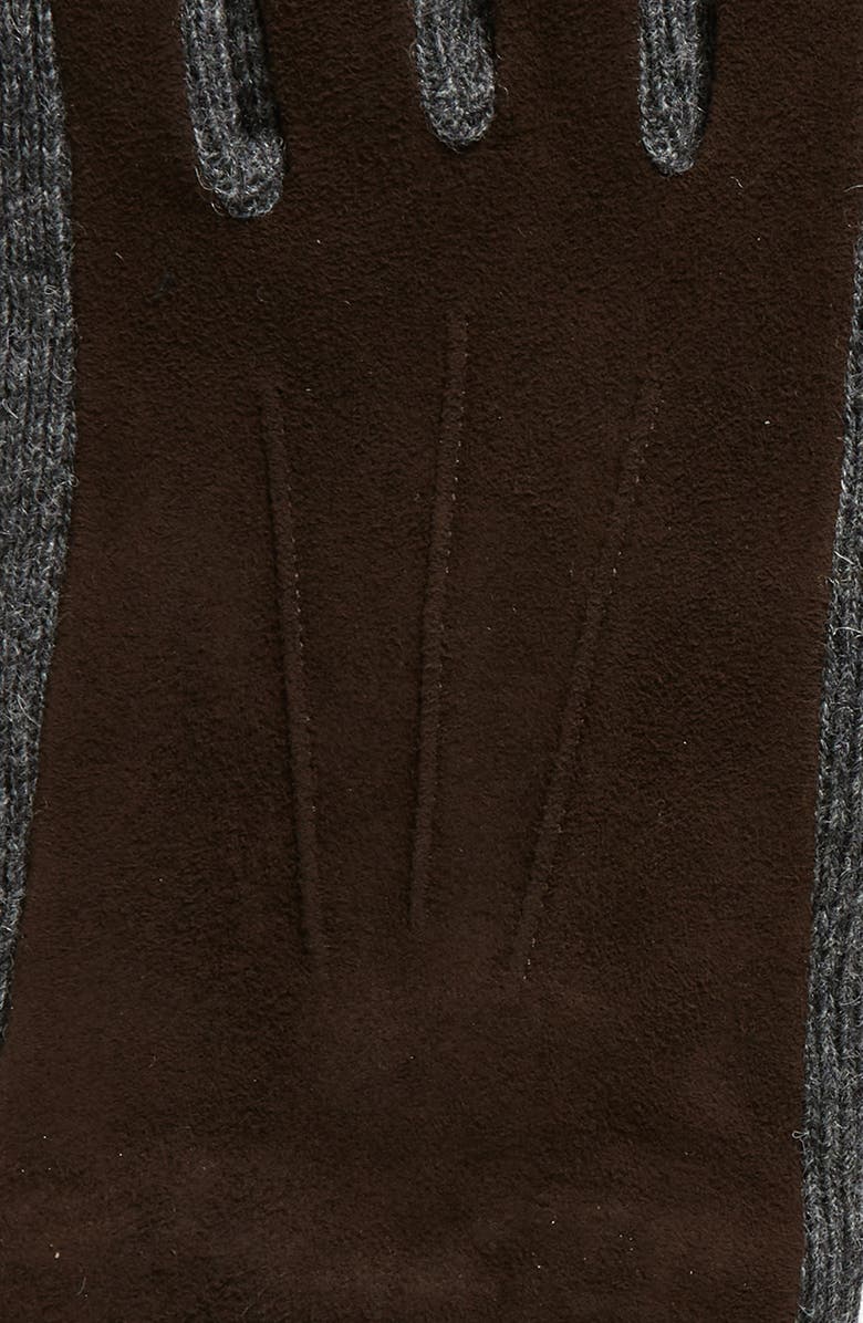 Faherty Suede & Wool Blend Gloves, Alternate, color, 