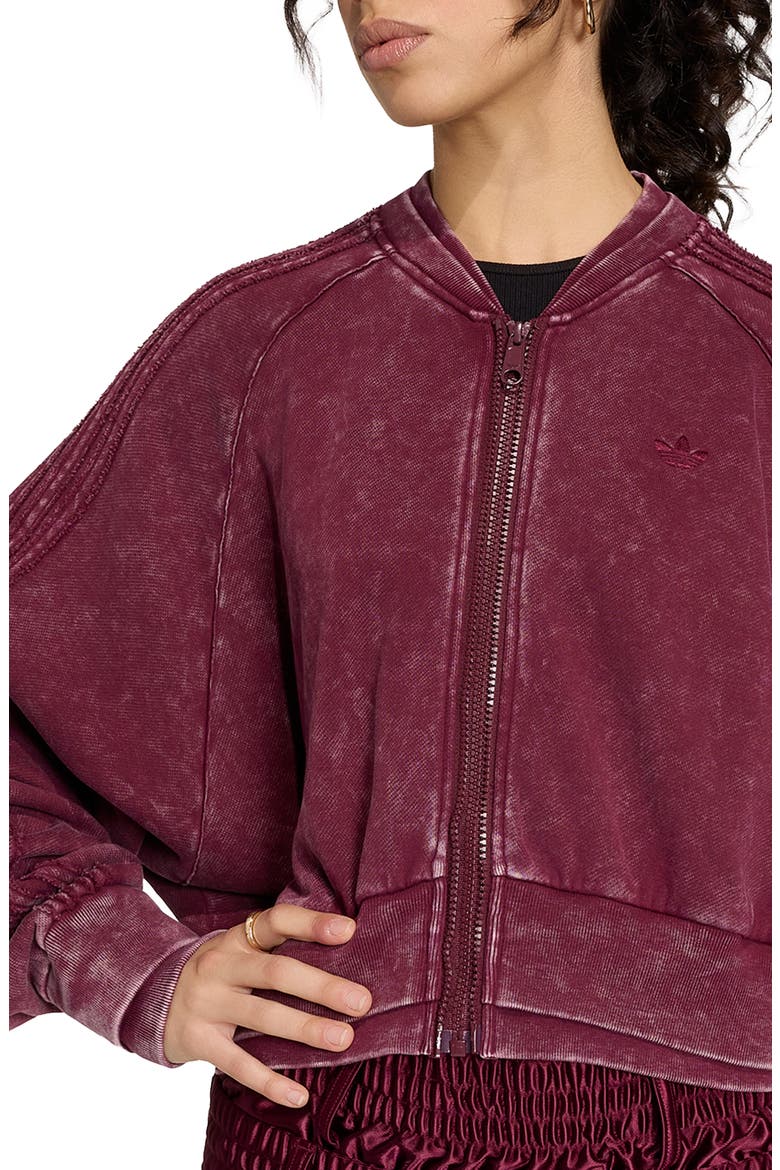 SST Double Layer Track Jacket, Alternate, color, MAROON