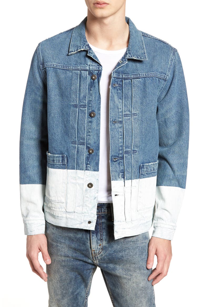 Type IV Standard Fit Trucker Denim Jacket, Main, color, HORSESHOE