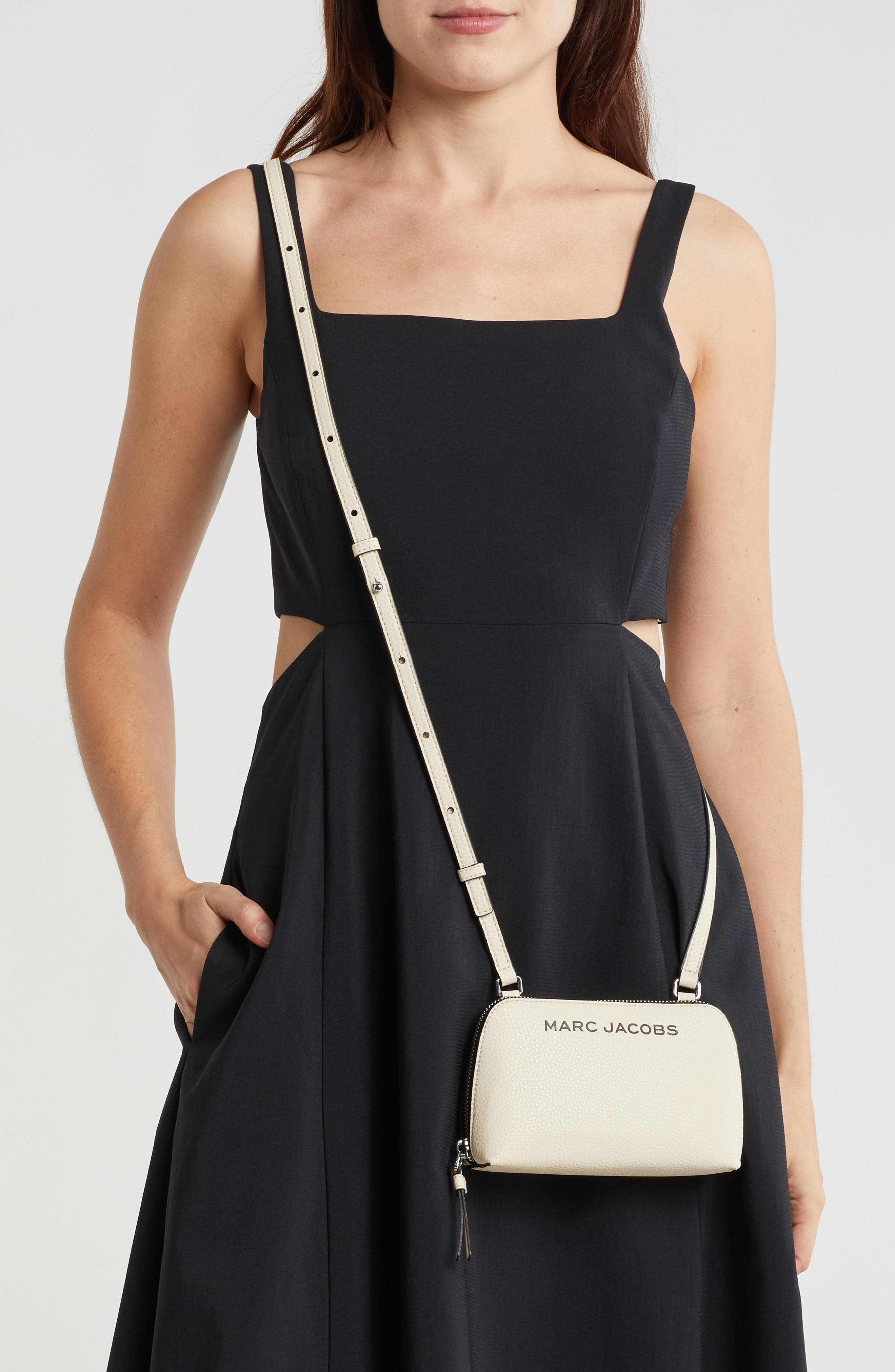 Marc Jacobs Bold SLG Small Crossbody Pouch Bag, Alternate, color, Marshmallow