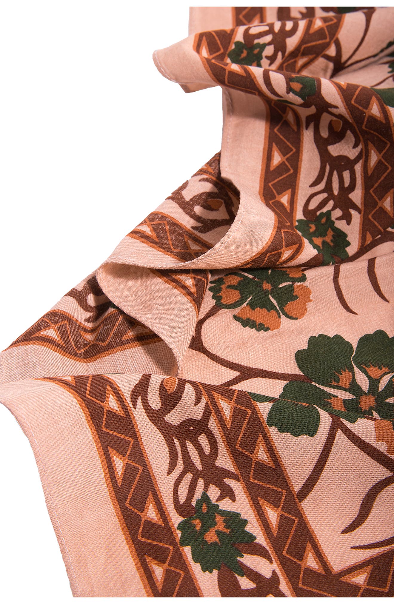 SAACHI Nerium Floral Border Print Scarf (Women) | Nordstromrack