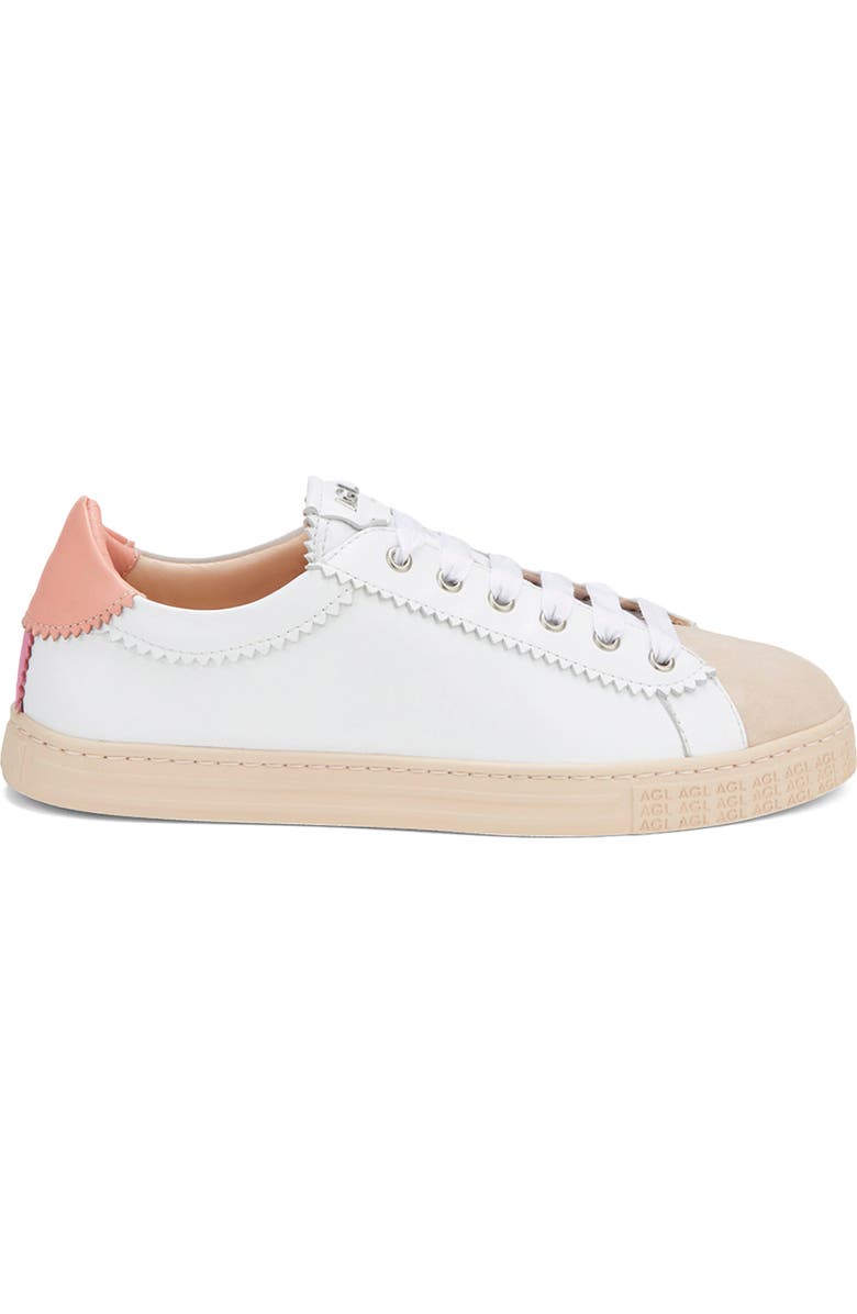 AGL Sade Spring Leather Sneaker, Alternate, color, Rosa