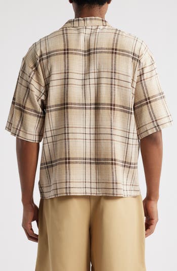 Public School Short Sleeve Button-Up Shirt