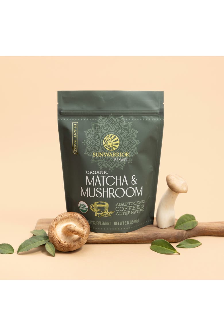 Organic Be Well Matcha Mushroom Powder, 90gm, Alternate, color, No Color