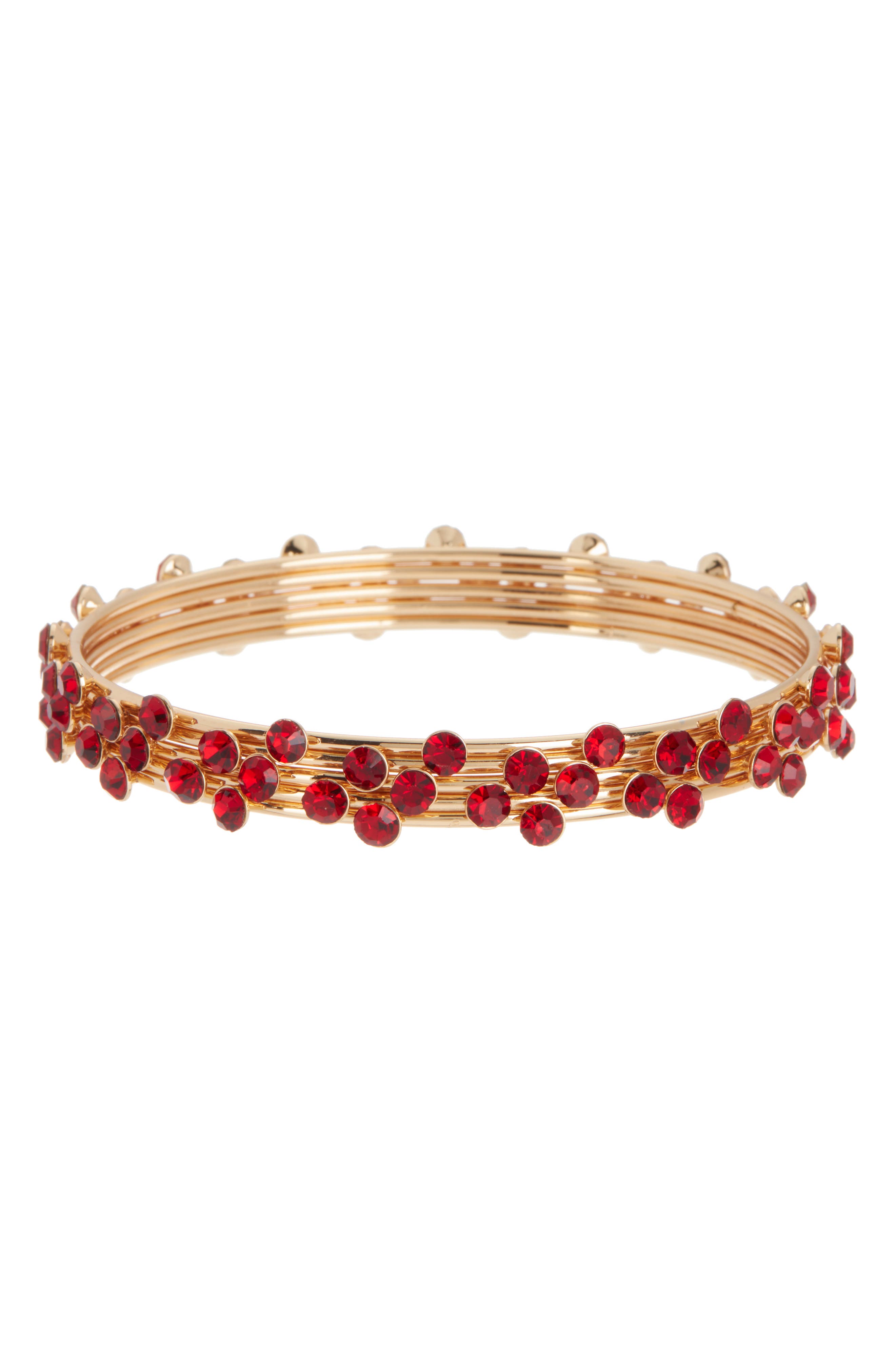 Tasha Set of 5 Crystal Bangle Bracelets (Women) | Nordstromrack