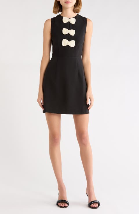 Melitta Amy Bow Sleeveless Minidress