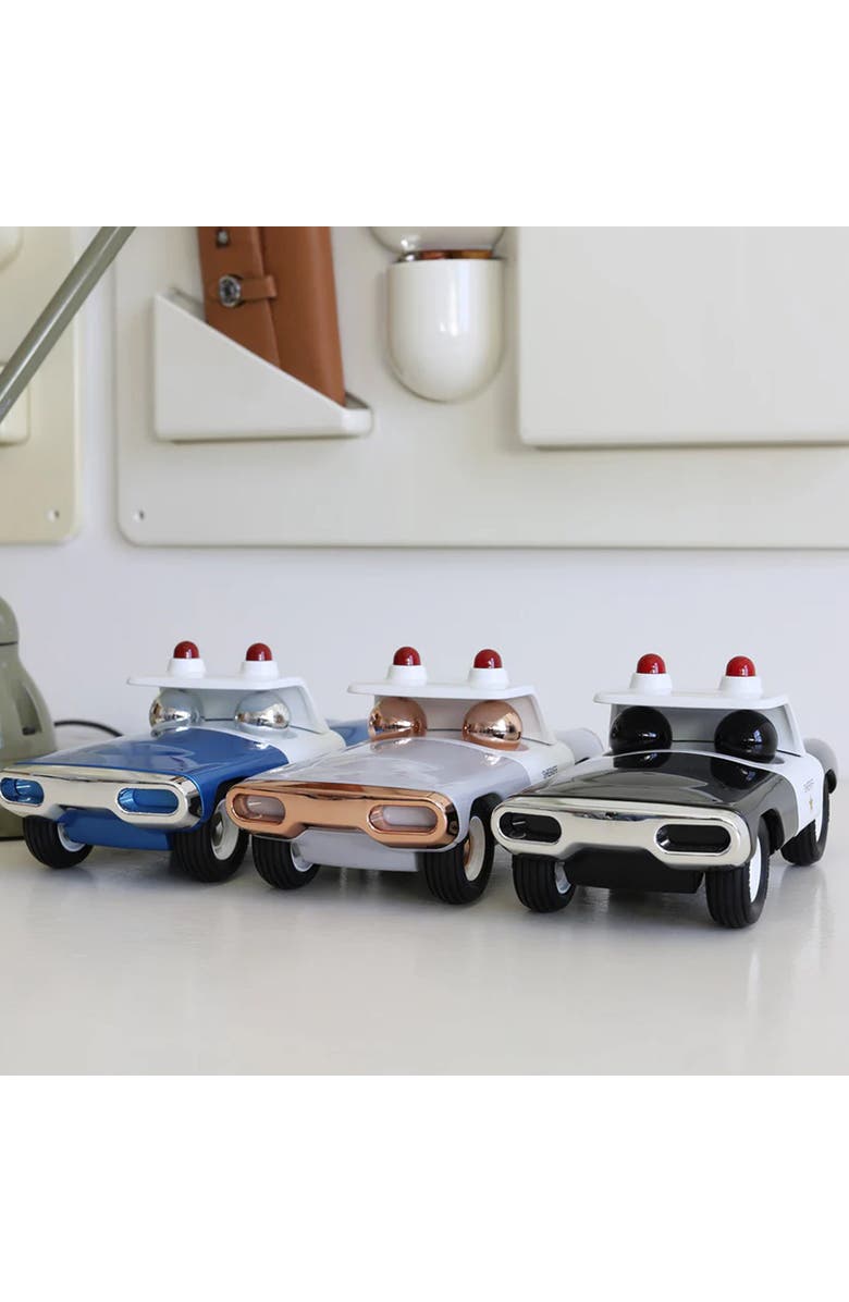 Playforever Maverick Heat Car, Alternate, color, Glossy Deep Jet Black/White