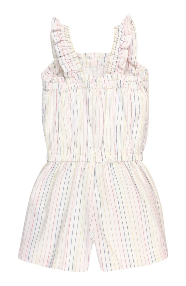 Hope & Henry Girls' Ruffle Pull On Romper, Toddler, Alternate, color, 