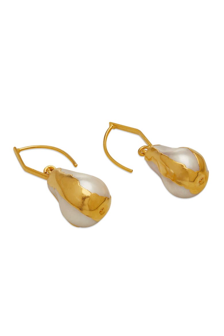 KORA DROP EARRINGS, Alternate, color, Gold Plated