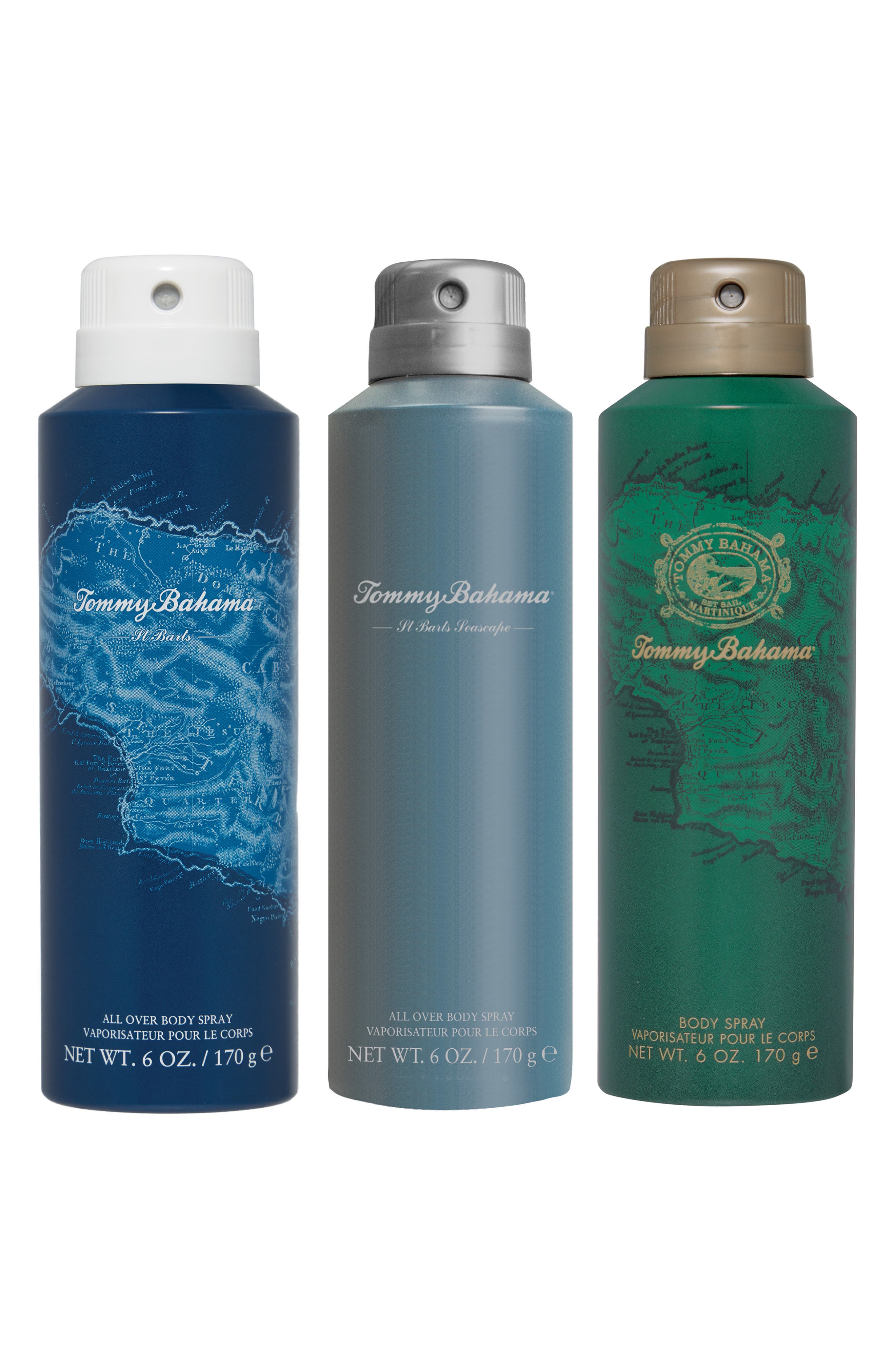 Men D Tommy Bahama Men's Body Spray Trio (Men) | Nordstromrack
