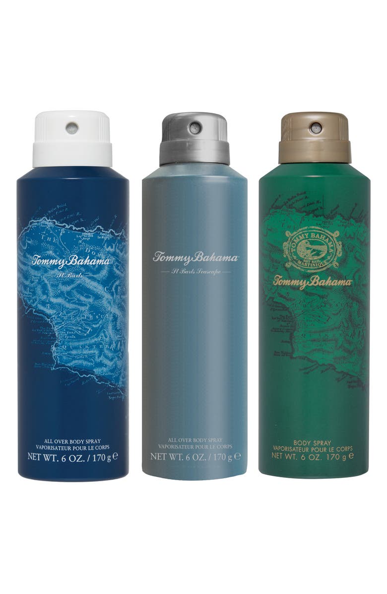 Tommy Bahama Men's Body Spray Trio, Main, color, 
