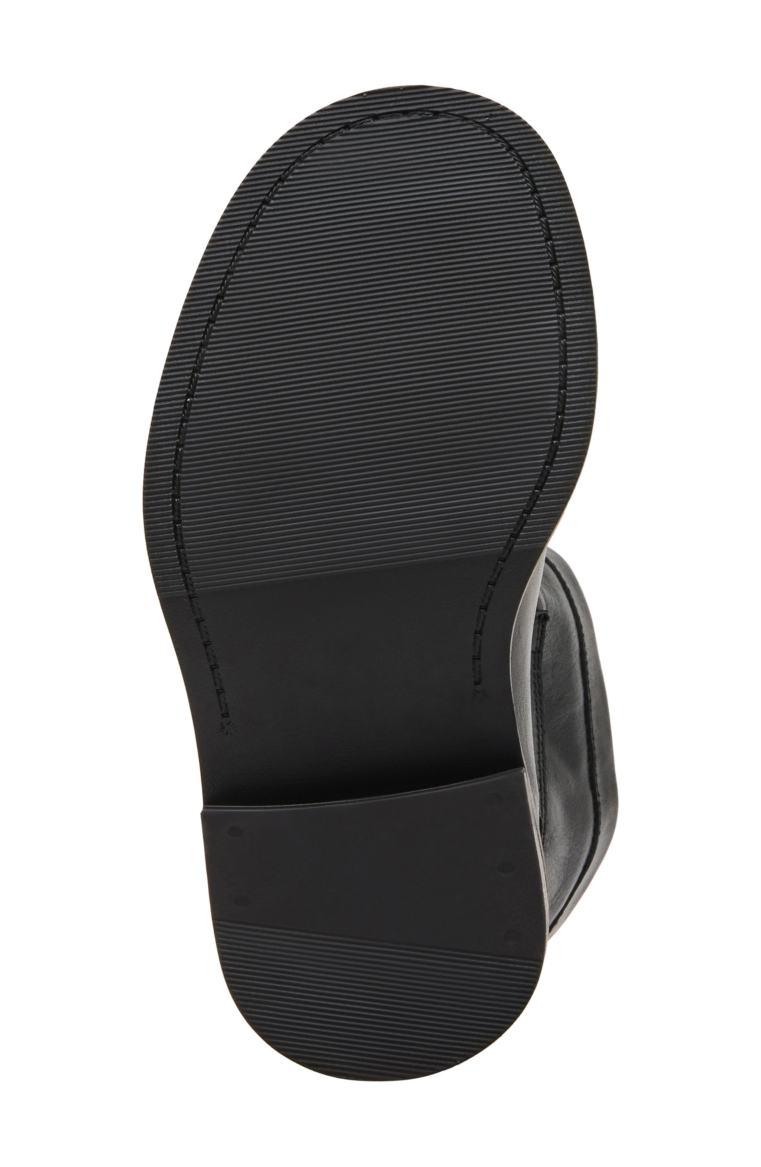Denis Moto Bootie, Alternate, color, BLACK LEATHER