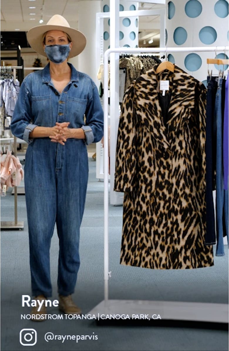 Leopard Print Coat, sales video thumbnail