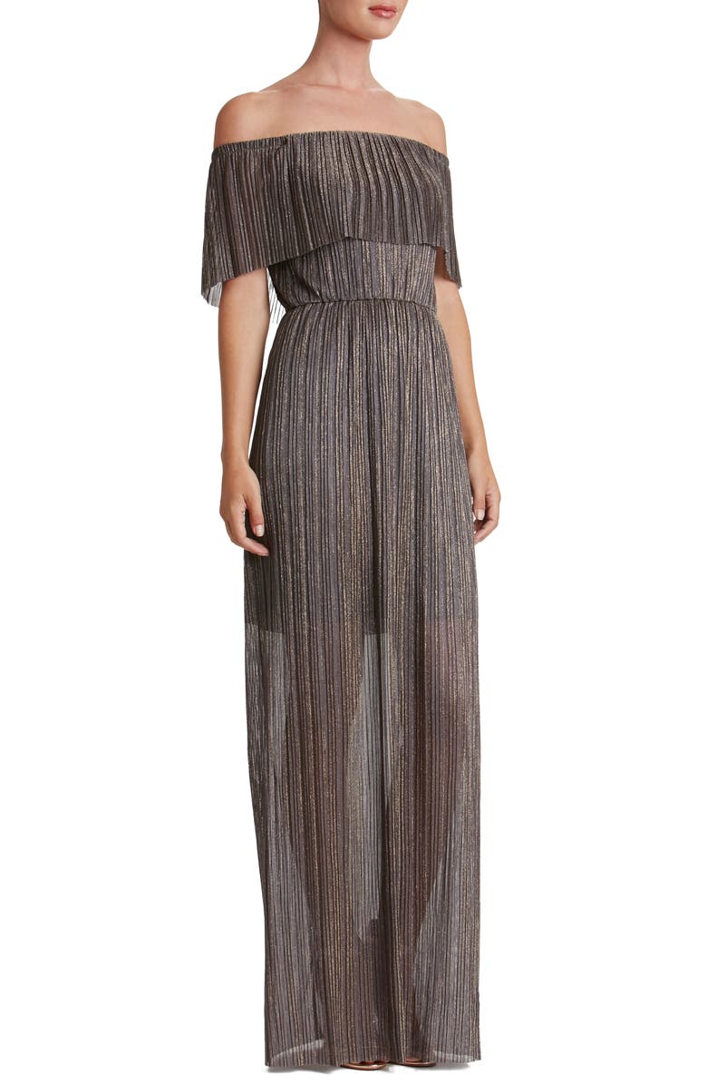 Dress the Population Athena Maxi Dress, Alternate, color, 