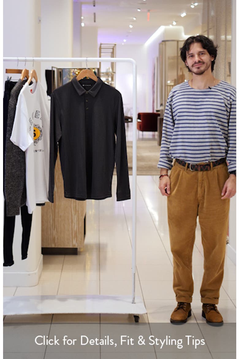 Handsome Town Long Sleeve Polo video