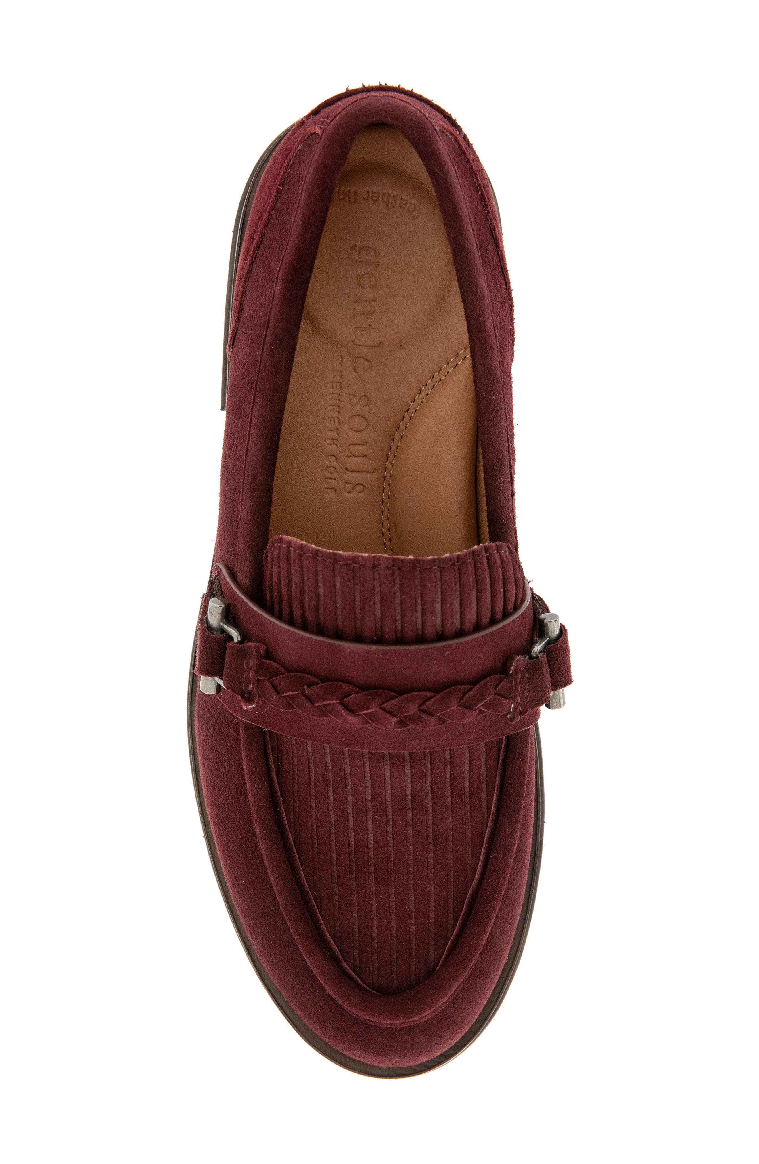 Polly Bit Loafer, Alternate, color, ANDORRA RIBB SUEDE
