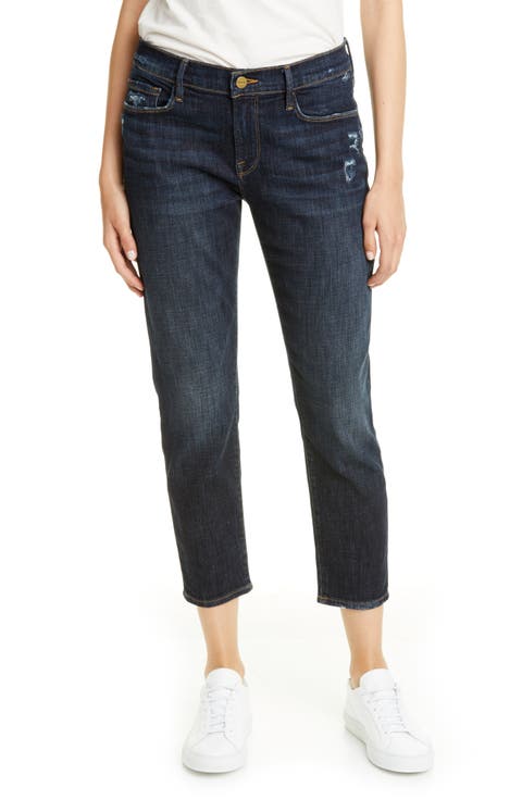 Le Garcon Crop Boyfriend Jeans (Covant)