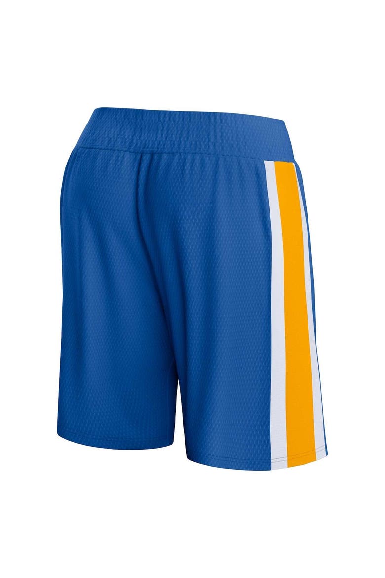 Men's Fanatics Branded Royal Golden State Warriors Referee Iconic Mesh Shorts, Alternate, color, Royal