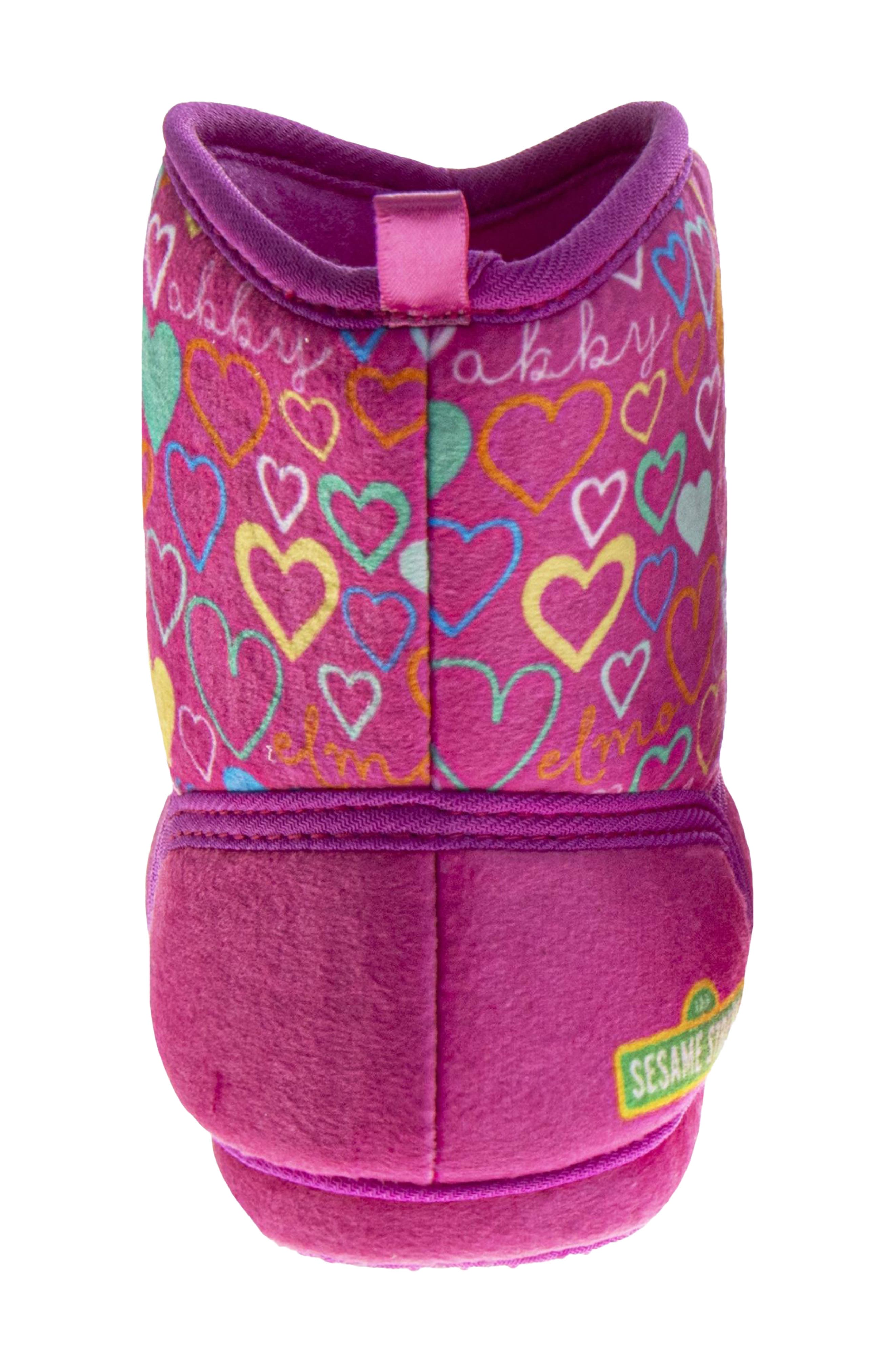 Kids' Sesame Street Abby Cadabby Boot, Alternate, color, PINK