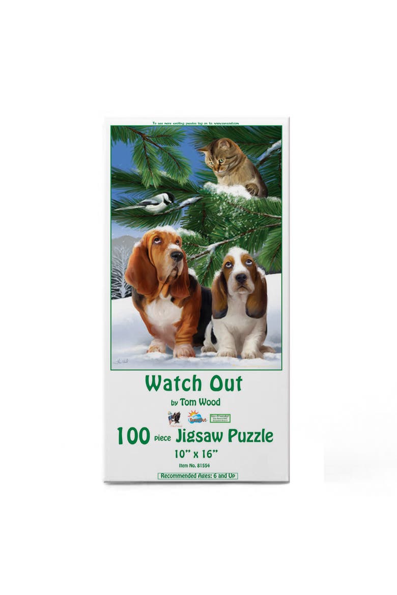 Watch Out 100 piece Jigsaw Puzzle for Adults, Alternate, color, Multicolor