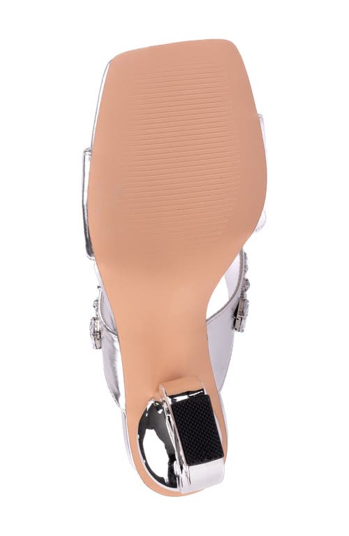 Ninety Union Rio Slide Sandal In Silver