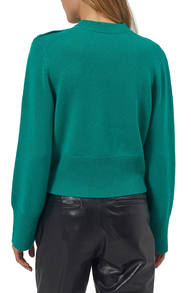 Equipment Rozanna Button Shoulder Wool & Cashmere Sweater, Alternate, color, 