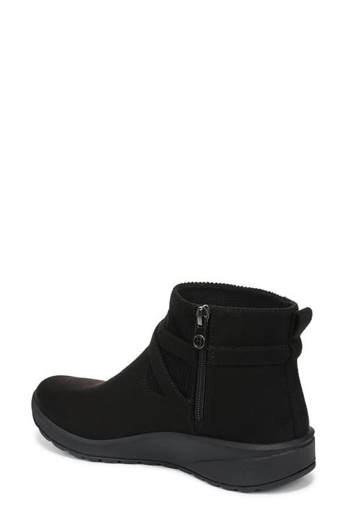 Lifestride Gates Wedge Bootie In Black