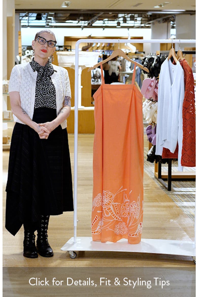 Mila Cotton & Linen Maxi Dress video