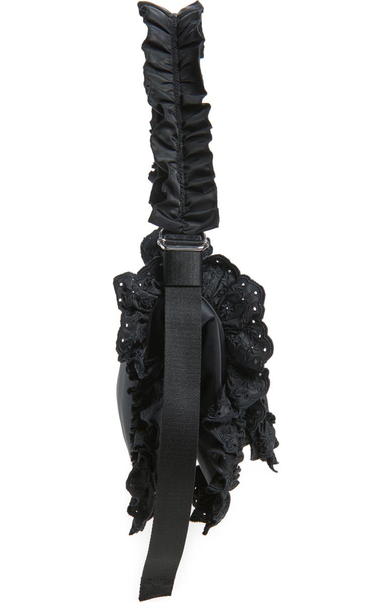 Simone Rocha Pillowcase Shoulder Bag, Alternate, color, Black