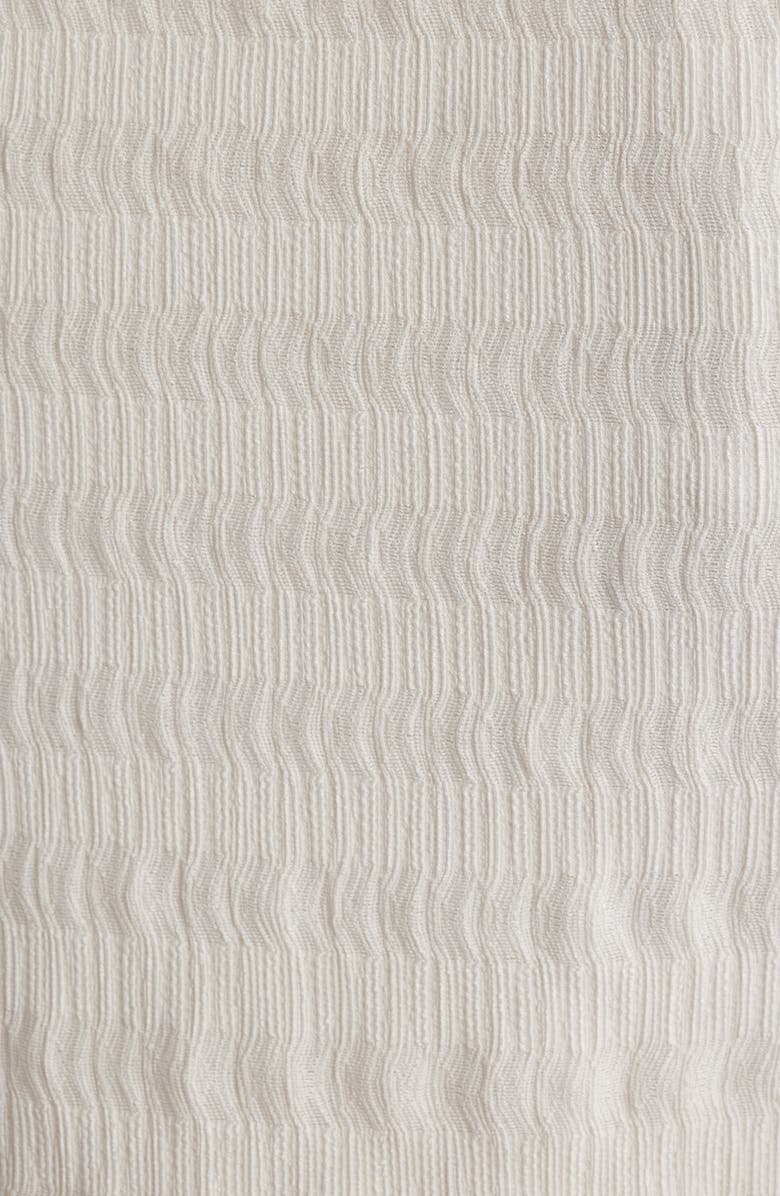 Anne Klein Pucker Wave Knit Scoop Neck Tank, Alternate, color, 