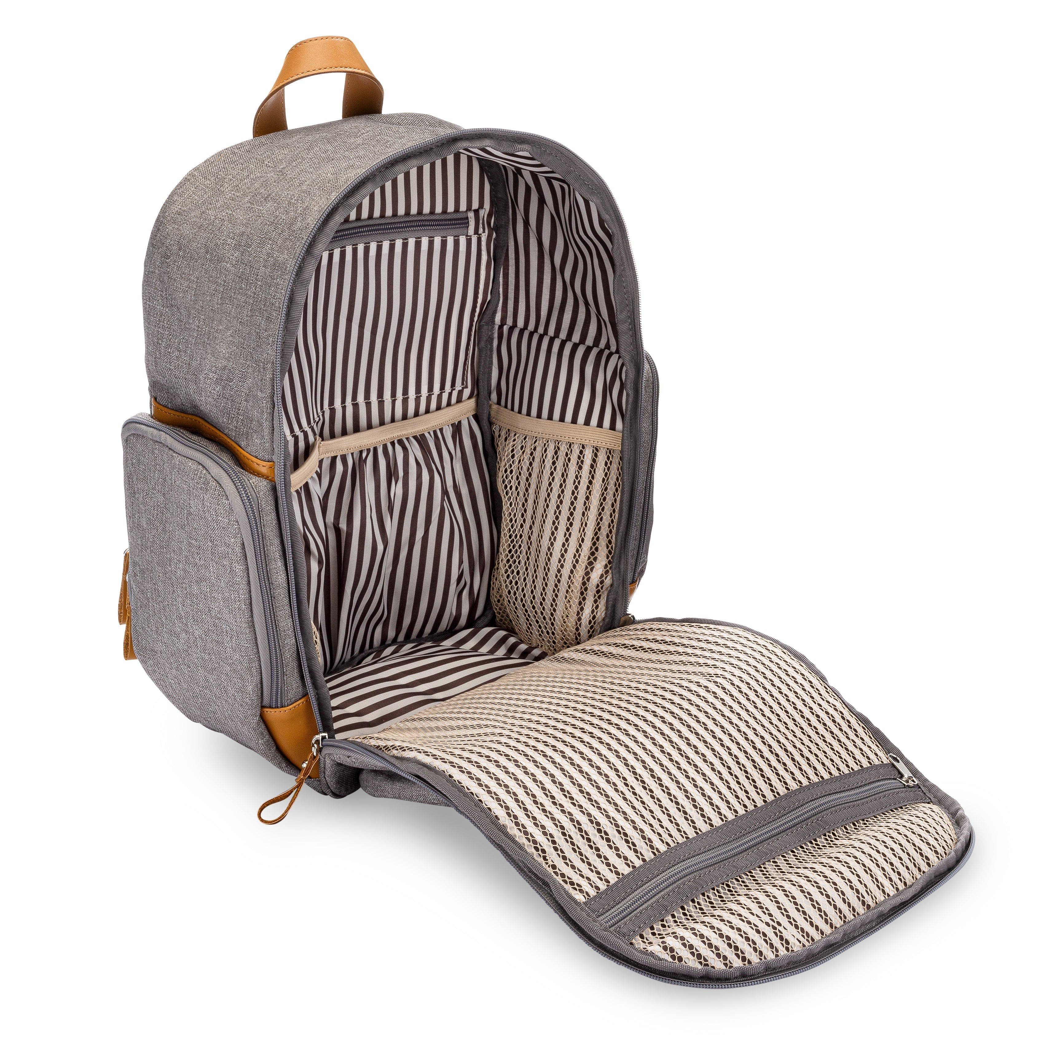 Parker Baby Co. Birch Bag Mini Diaper Backpack, Alternate, color, Gray