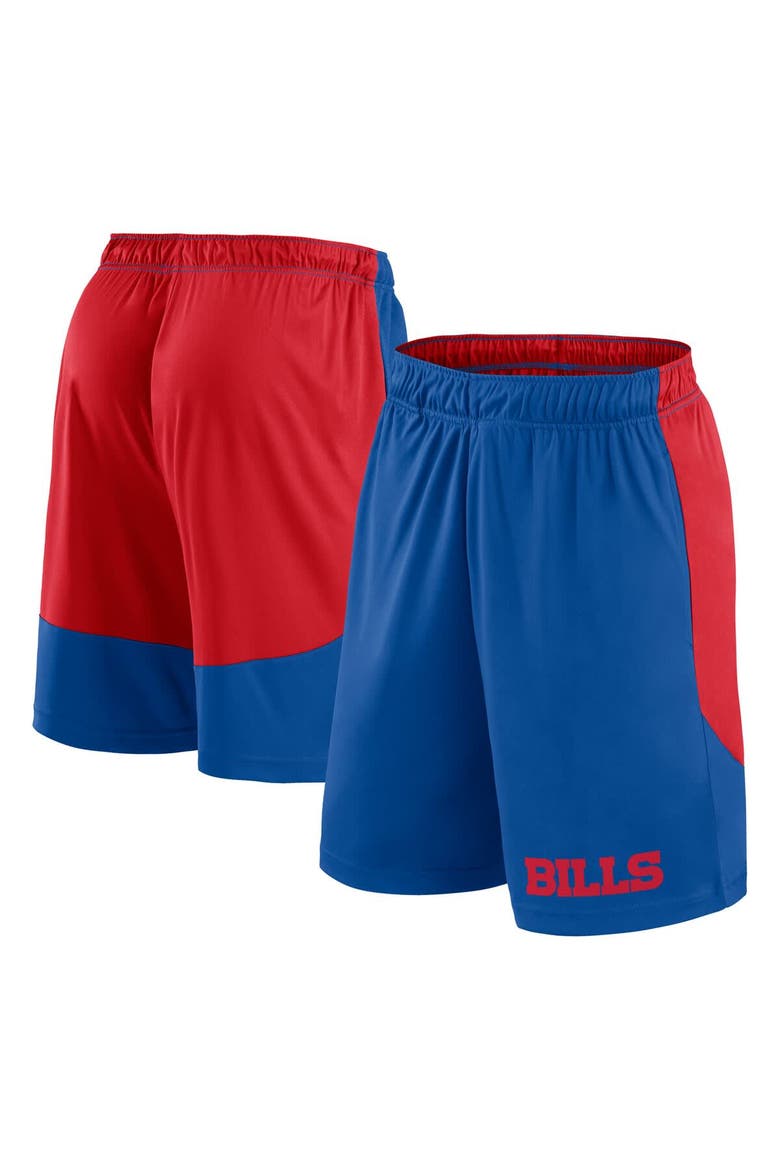 Men's Fanatics Royal/Red Buffalo Bills Launch Shorts, Main, color, Royal