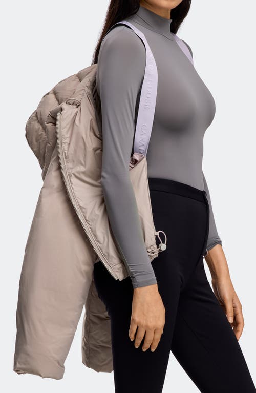 Canada Goose Elba Convertible Hooded Down Jacket In Neutral