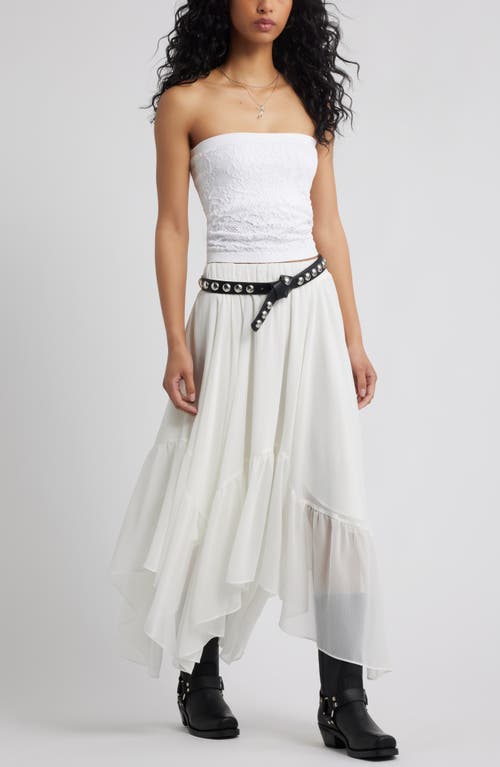 Bp. Textured Floral Tube Top