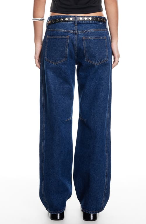 LIONESS LIONESS RENACIDA LOW RISE WIDE LEG JEANS 