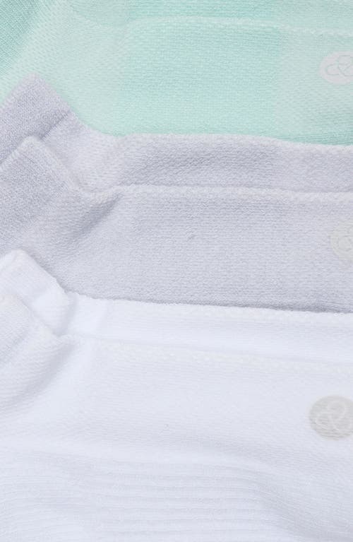 Zella 3-pack Tab Ankle Socks In Multi