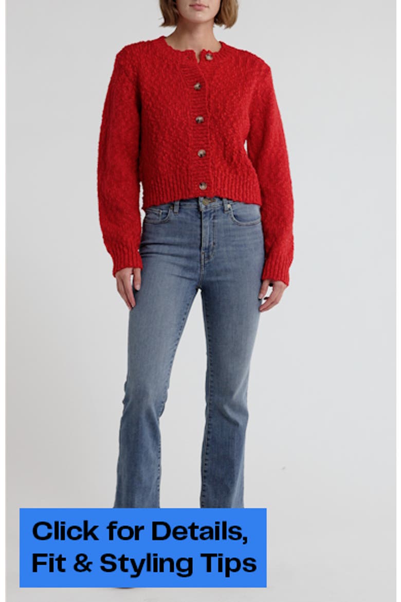 Le Cropped Mini Bootcut Jeans video