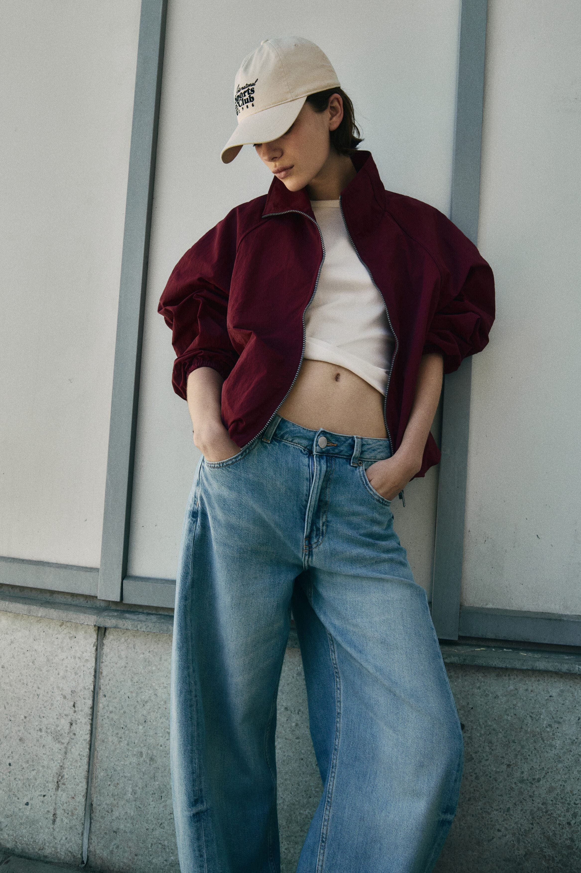 selected Light denim blue