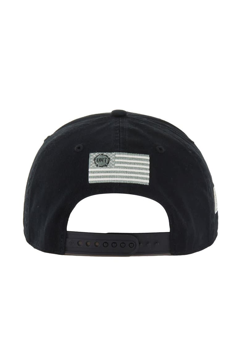 Men's '47 Black Los Angeles Kings OHT Military Appreciation Homeland Honor and Defend Hitch Adjustable Hat, Alternate, color, Black