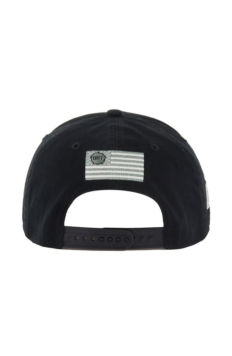 '47 Men's '47 Black Los Angeles Kings OHT Military Appreciation Homeland Honor and Defend Hitch Adjustable Hat, Alternate, color, Black