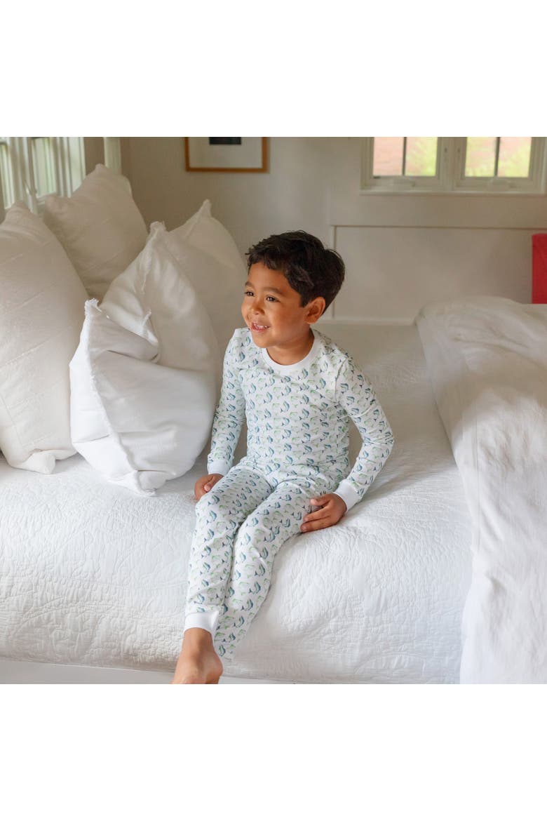 Grayson Pajama Pant Set, Alternate, color, Maine Lobsters