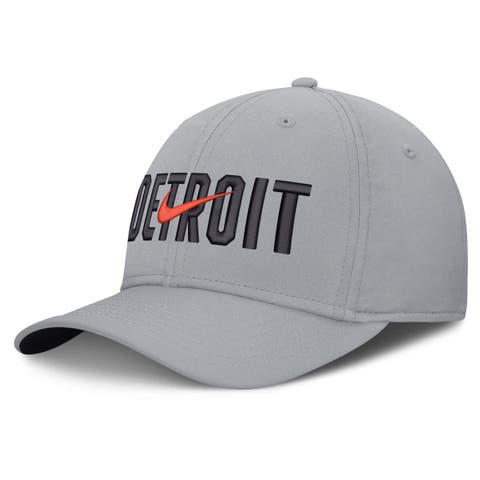 Men's Nike  Gray Detroit Tigers Primetime Rise Dri-FIT Flex Hat