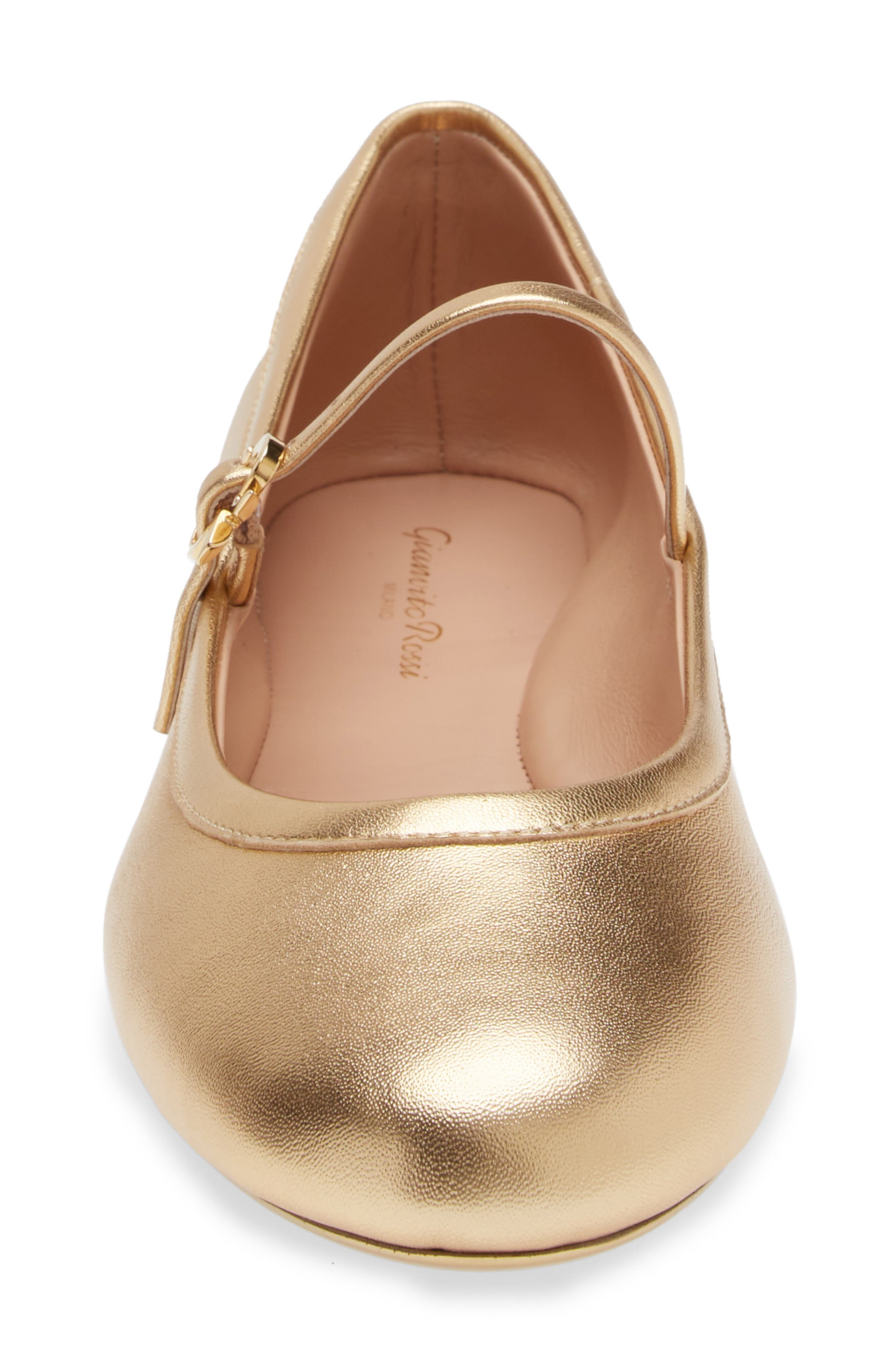 Gianvito Rossi Carla Mary Jane Ballet Flat, Alternate, color, 