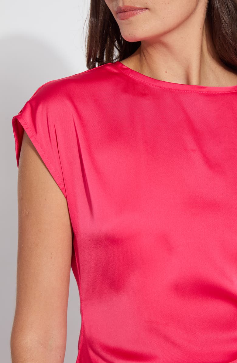 Lysse Rosalia Tie Mix Media Top, Alternate, color,
