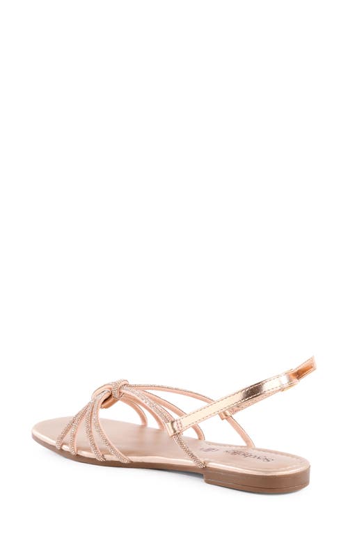 Shop Seychelles Coasting Slingback Sandal In Rose Gold