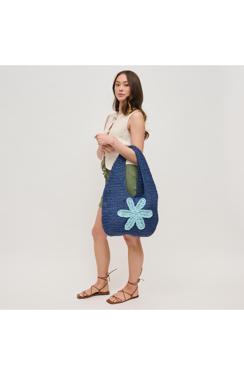 URBAN EXPRESSIONS HANDBAGS Crystal Hobo, Alternate, color, Navy