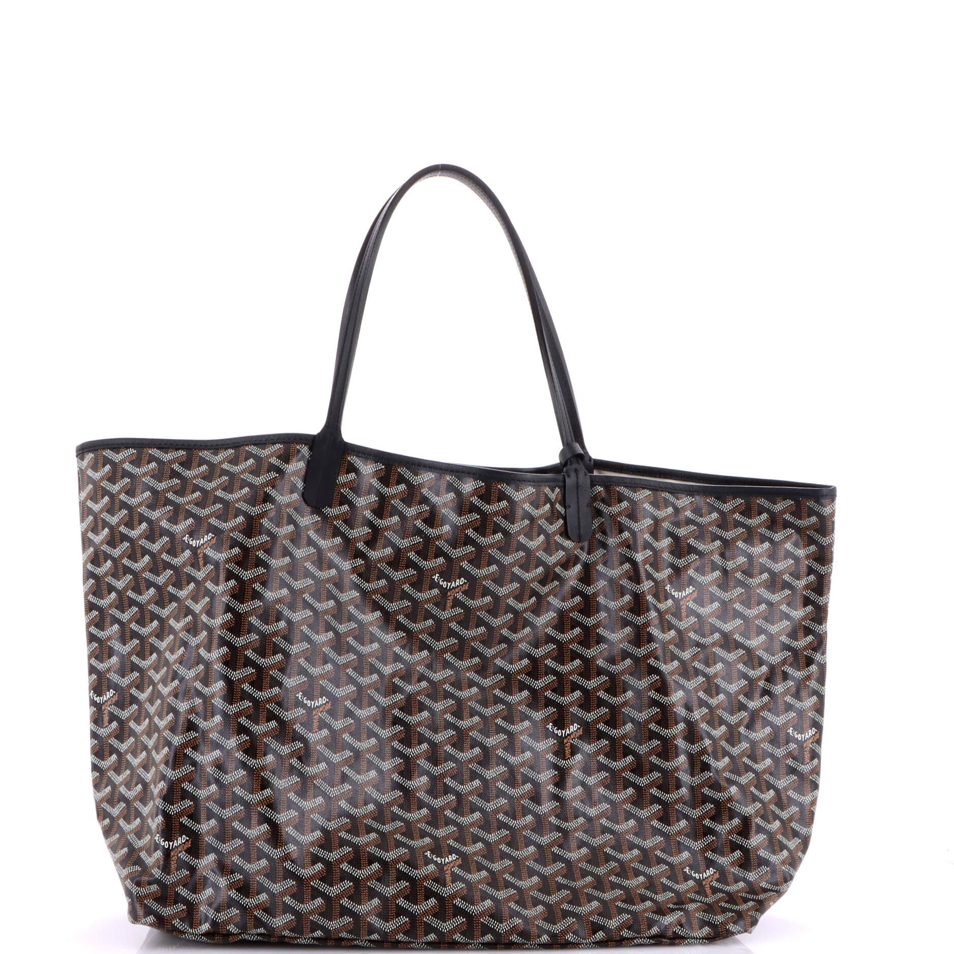 Pre-Owned Goyard Saint Louis Tote Coated Canvas GM, Alternate, color, 